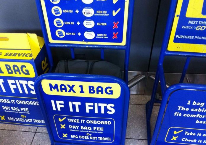 Ryanair bag news